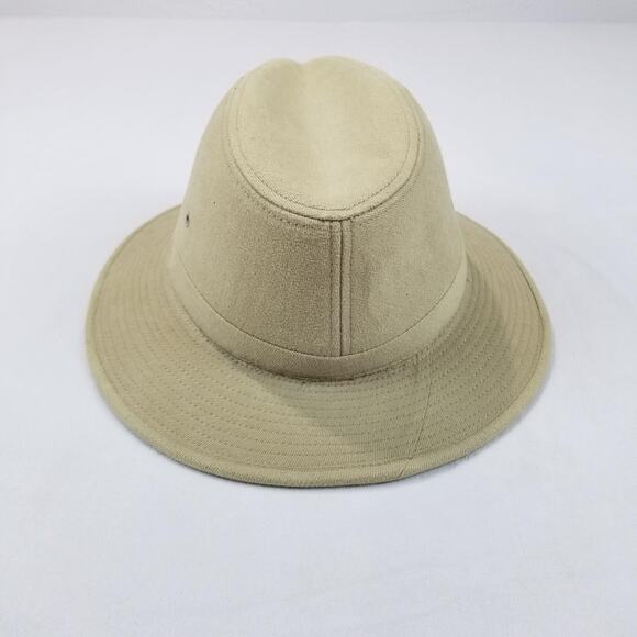 Dorfman Pacific Hat Safari Fitted Mens Large Khaki Tan Vent Eyelets Outdoor - Picture 5 of 9